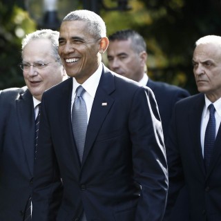 Επίσκεψη Ομπάμα: Φωτογραφίες από το Μέγαρο Μαξίμου