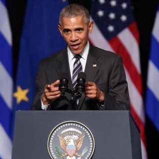 Ο Ομπάμα πρόβαλε από την Αθήνα τα αγαθά της δημοκρατίας, απευθυνόμενος κυρίως στον διάδοχό του