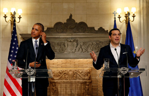 Επίσκεψη Ομπάμα: O Ομπάμα υποστηρίζει την Ελλάδα λόγω της γεωστρατηγικής της θέσης