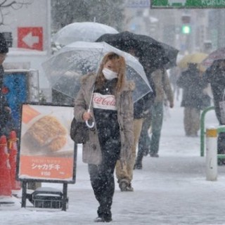 Νιφάδες χιονιού είδε το Τόκιο μετά από μισό αιώνα τέτοια εποχή