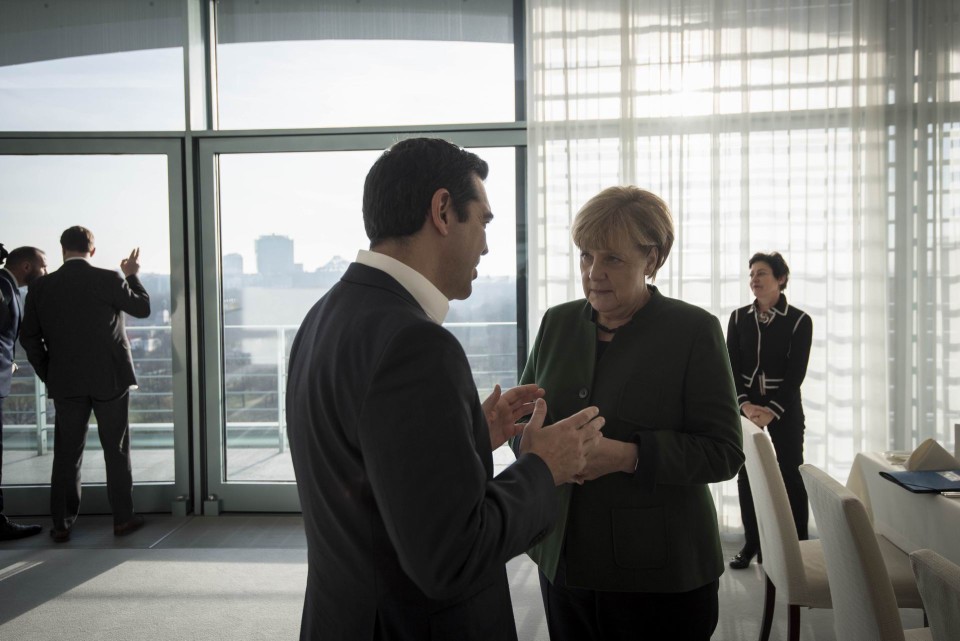 Τσίπρας Μέρκελ