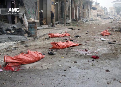 «Ένα γιγάντιο νεκροταφείο» το Χαλέπι