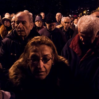 Φωτογραφίες από το σημερινό πανελλαδικό συλλαλητήριο συνταξιούχων