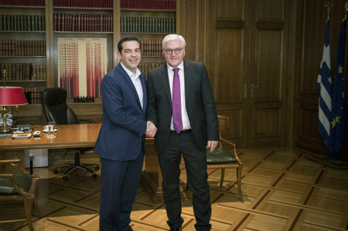 Ποιά θέματα βρέθηκαν στο επίκεντρο της συνάντησης του πρωθυπουργού με τον Φρανκ-Βάλτερ Στάινμαγιερ