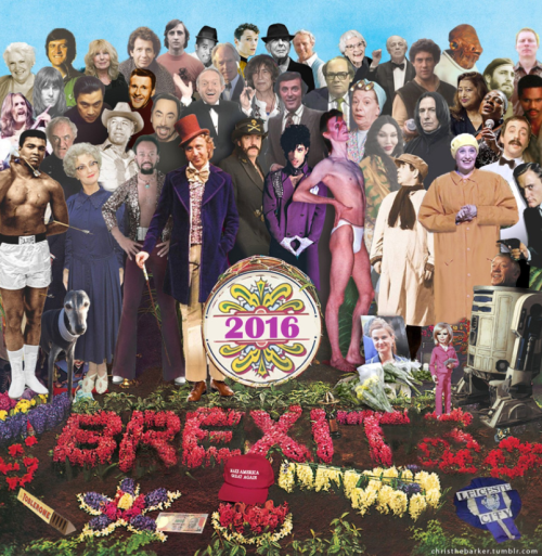 Το εξώφυλλο του Sgt. Pepper με όσους έφυγαν το 2016