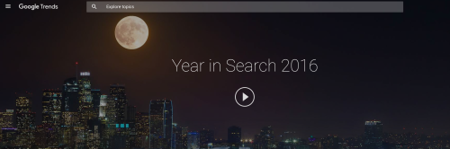 Τι ψάξαμε στο Google το 2016
