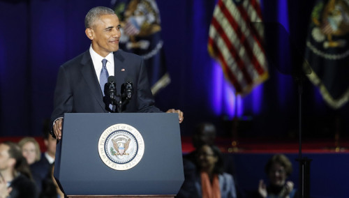 ΗΠΑ: Η τελευταία ομιλία Ομπάμα