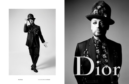 Ο Boy George είναι το πρόσωπο της νέας καμπάνιας της Dior