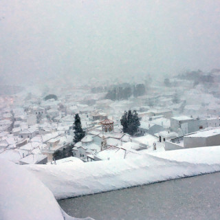 Χιόνια στα ορεινά της δυτικής Θεσσαλίας