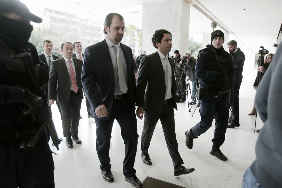 Τούρκοι αξιωματικοί