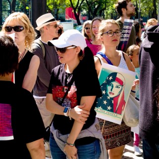 Γυναίκες κατά του νέου Αμερικανού Προέδρου στην πόλη του Μεξικού