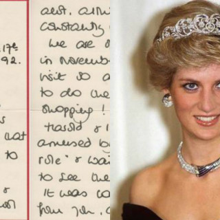 Tα χειρόγραφα της πριγκίπισσας Νταϊάνας πουλήθηκαν σε πολύ υψηλή τιμή