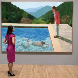 Έργο του David Hockney στο Tate Britain