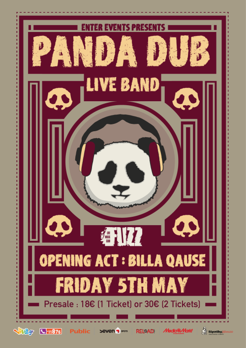 Ο Panda Dub και η Live Band του για πρώτη φορά στην Ελλάδα