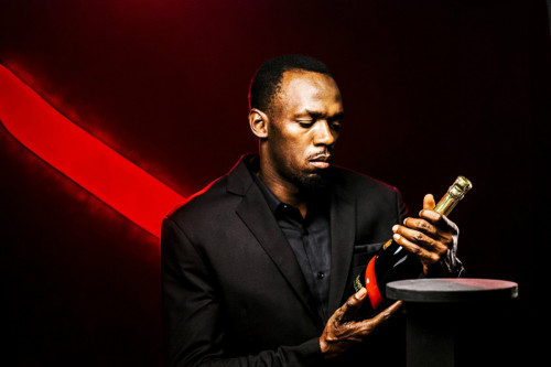 Ο Usain Bolt ειναι ο νέος CEO του Οίκου Μumm