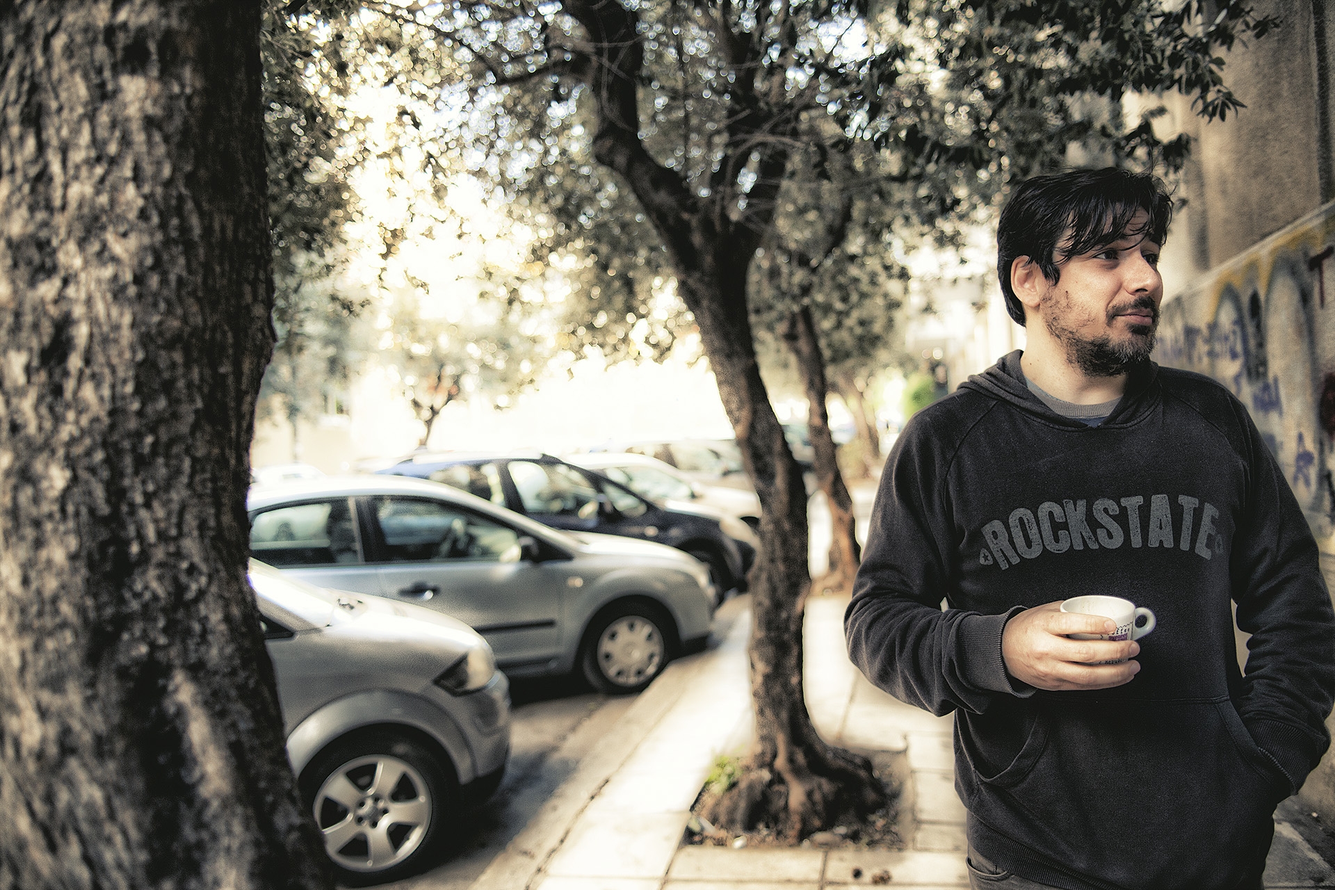 O σκηνοθέτης Βασίλης Mαυρογεωργίου του Skrow.