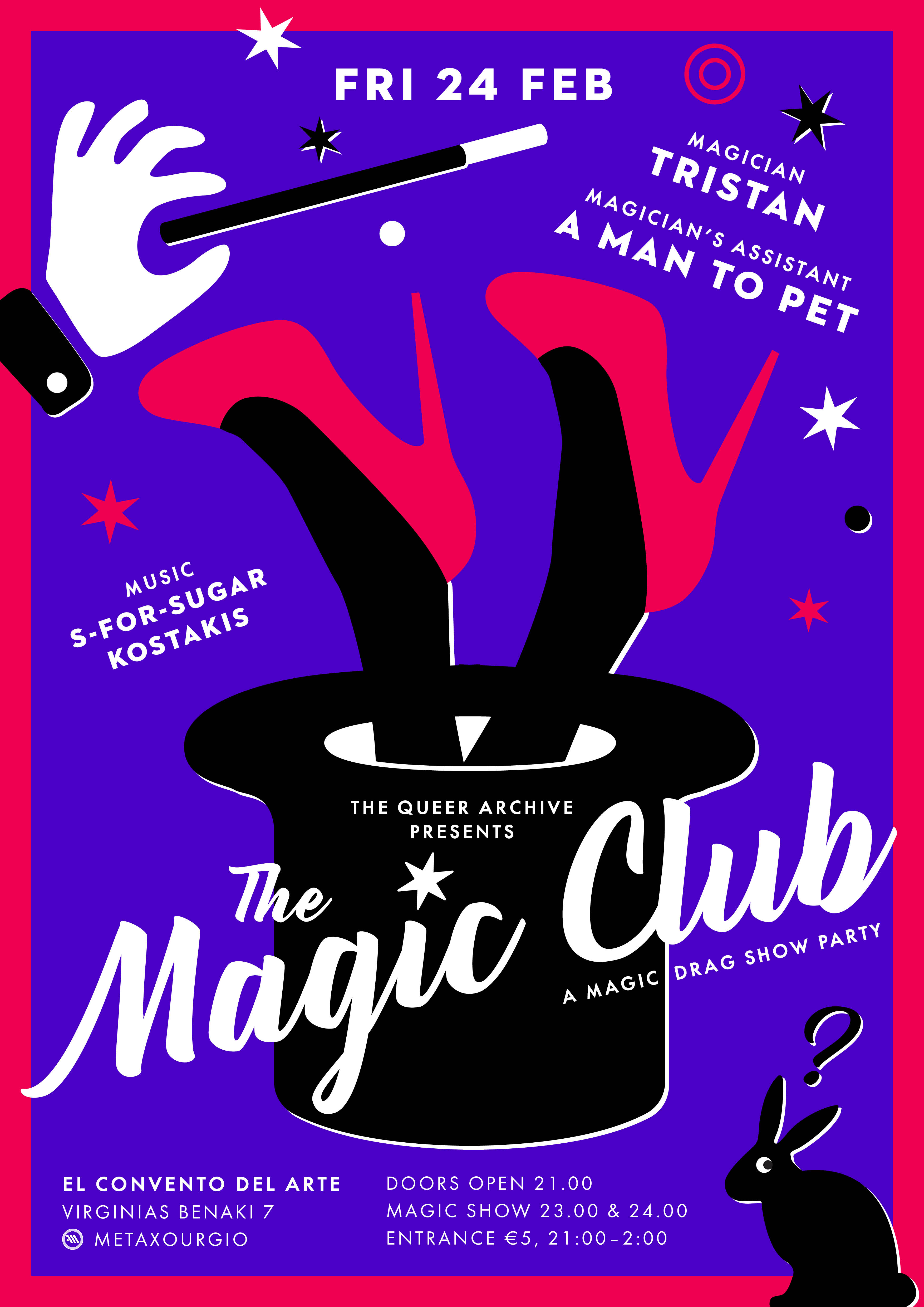 magic club poster
