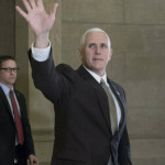 Επίσκεψη του Πενς στις Βρυξέλλες με διαμαρτυρίες