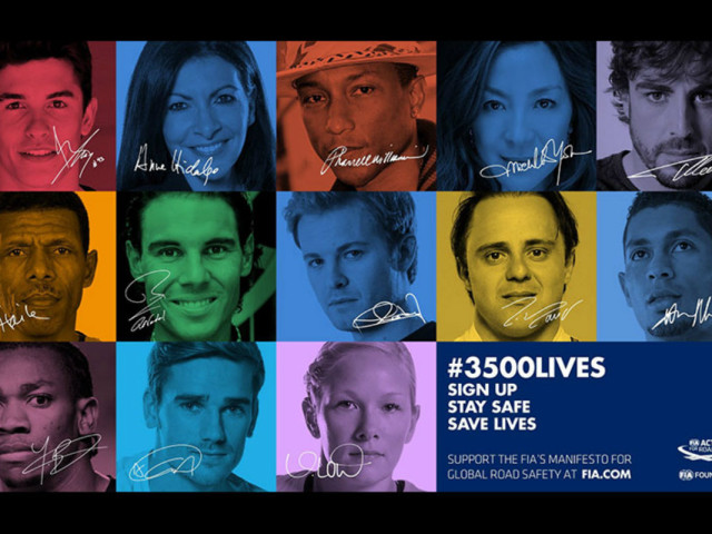 «3.500 lives»: Μια παγκόσμια εκστρατεία για την οδική ασφάλεια