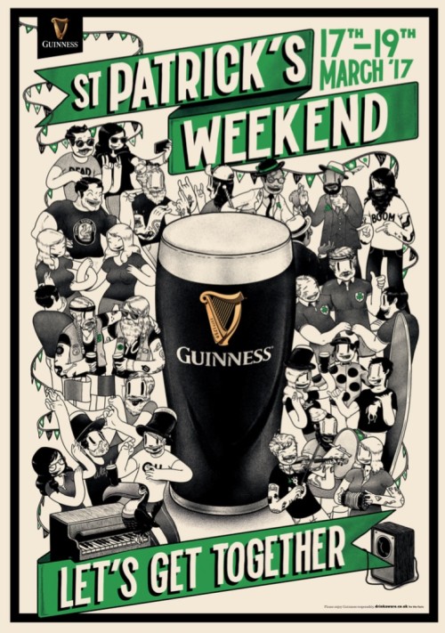 Η Guinness μας καλεί να γιορτάσουμε μαζί την ημέρα του Αγίου Πατρικίου στις 17 Μαρτίου