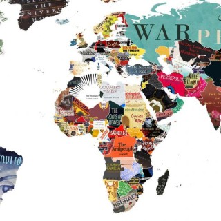 Αυτός ο λογοτεχνικός χάρτης του κόσμου είναι απλά υπέροχος