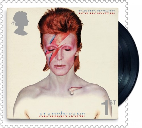 Τα γραμματόσημα του David Bowie ταξίδεψαν στο διάστημα