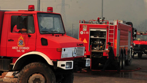 Σε ύφεση η πυρκαγιά στο δήμο Δίρφης – Μεσσαπίων στην Εύβοια