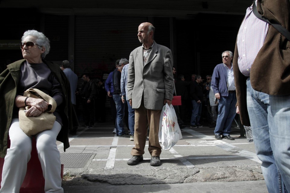 διαμαρτυρία συνταξιούχων