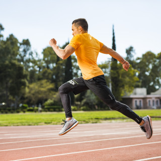 Ο Λευτέρης Πετρούνιας προτιμάει την σταθερότητα των Print Smooth για το τρέξιμό του