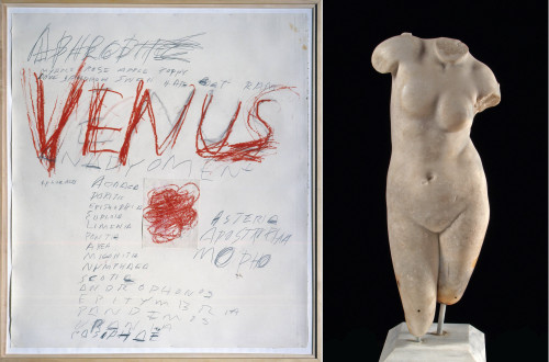 Έρχεται η έκθεση με τίτλο «ΘΕΪΚΟΙ ΔΙΑΛΟΓΟΙ. Ο Cy Twombly και η ελληνική αρχαιότητα » στο Μουσείο Κυκλαδικής Τέχνης