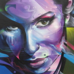 Steet Art εμπνευσμένη από την Amy Winehouse στην γειτονιά που μεγάλωσε