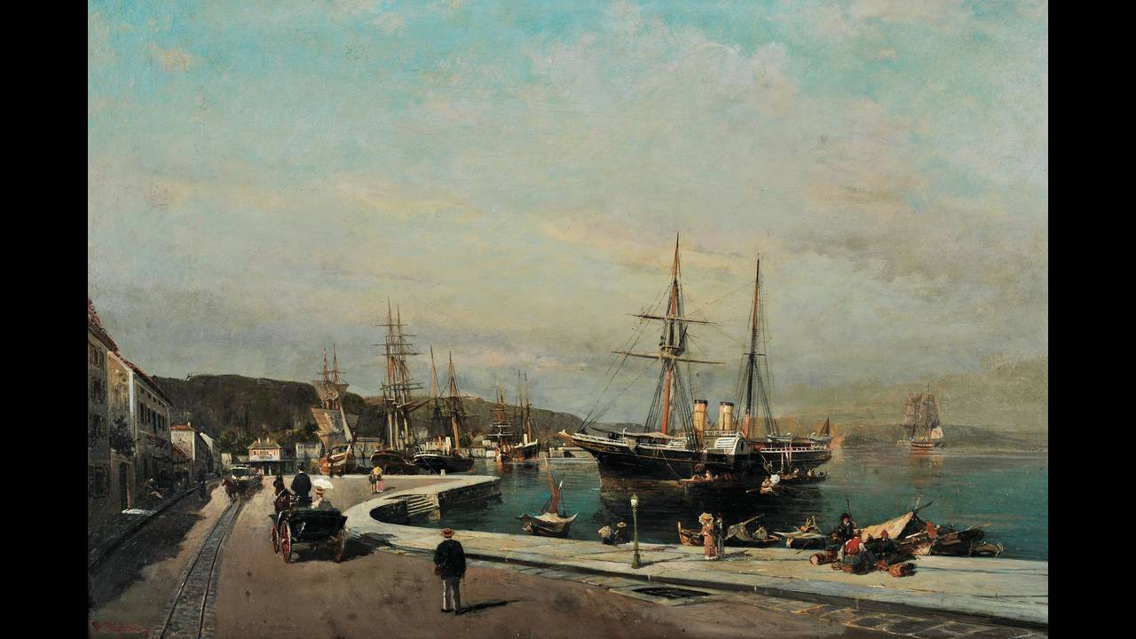 Το λιμάνι του Βόλου, Κ. Βολανάκης
