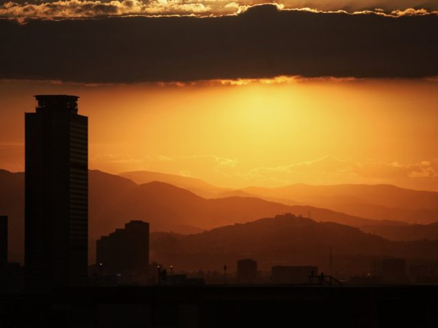 Ηλιοβασίλεμα στο Μεξικό