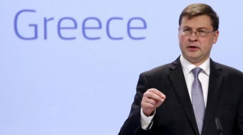 Βάλντις Ντομπρόβσκις: «Αναμένουμε συμφωνία στο Eurogroup και χρειαζόμαστε συμφωνία. H Ελλάδα ανταποκρίθηκε στις υποχρεώσεις της»