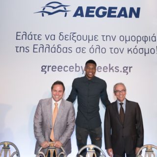 Η AEGEAN και ο Γιάννης Αντετοκούνμπο «ταξιδεύουν» την Ελλάδα σε όλο τον κόσμο