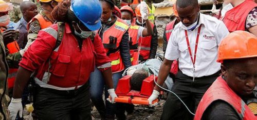 Κένυα: 15 άνθρωποι αγνοούνται από κατάρρευση επταώροφου κτιρίου στο Ναϊρόμπι