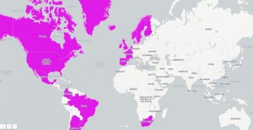 Δείτε τον χάρτη με τις χώρες όπου επιτρέπεται ο γάμος μεταξύ ατόμων του ίδιου φύλου