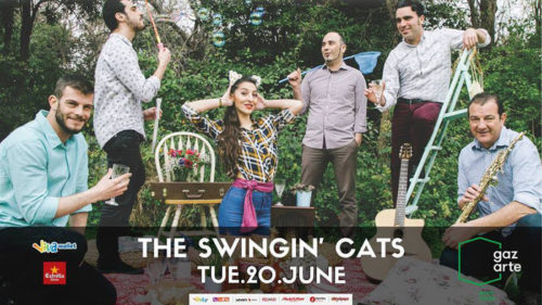 Οι Swingin’ Cats live στο Gazarte