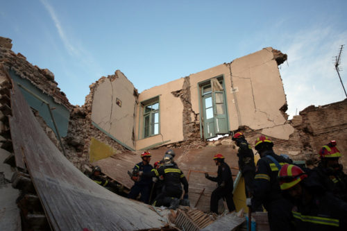 Ένας χρόνος μετά τον σεισμό που κατέστρεψε το χωριό της Βρίσας στη Λέσβο