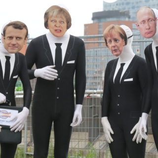 Διαμαρτυρία στο Αμβούργο για την σύνοδο των G20 (ΕΙΚΟΝΕΣ)