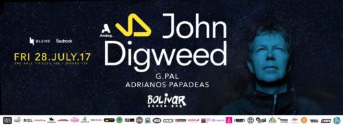 Στις 28 Ιουλίου θα βρεθεί στο booth του Bolivar Beach Bar ο John Digweed