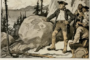 Στις 14 Ιουλίου του 1789 ο Αλεξάντερ Μακένζι ολοκληρώνει το ταξίδι του στον μεγάλο ποταμό, ελπίζοντας ότι θα τον οδηγούσε στον Ειρηνικό ωκεανό