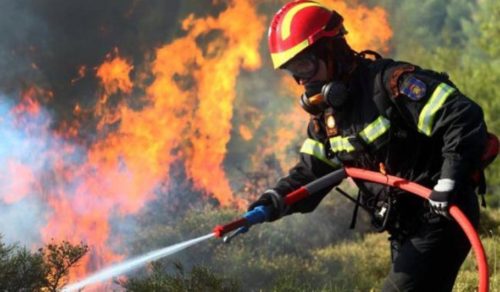 Χανιά: Πυρκαγιά στην περιοχή Αποκορώνου