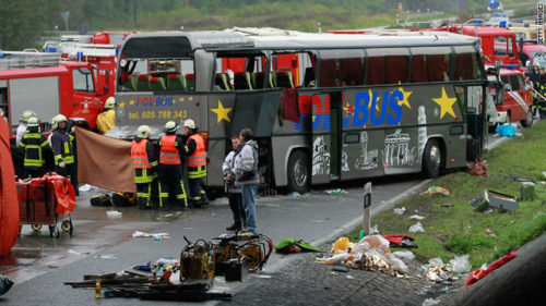 Τροχαίο με λεωφορείο στη νότια Γερμανία, 17 αγνοούμενοι