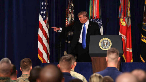 Ο Τραμπ ενισχύει τη στρατιωτική δύναμη στο Αφγανιστάν