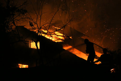 Κατάστασης έκτακτης ανάγκης στον Ωρωπό λόγω πυρκαγιών