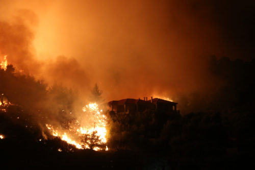 Ζάκυνθος: Πολύ καλύτερη η εικόνα των πυρκαγιών στο νησί