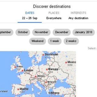 Διαθέσιμη πλέον και στην Ελλάδα η υπηρεσία Google Flights