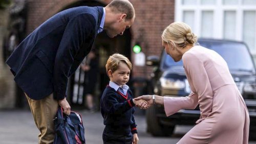 Πρώτη ημέρα στο σχολείο για τον πρίγκιπα Τζορτζ