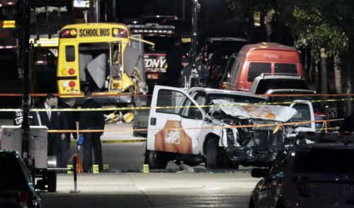 Οκτώ νεκροί στην πρώτη φονική τρομοκρατική ενέργεια στη Νέα Υόρκη μετά την 11/09/2001